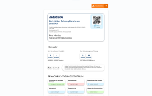 Beispielbericht der Fahrzeughistorie von autoDNA - Miniaturbild