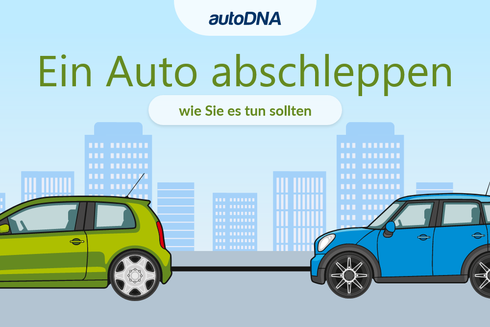 Ein Auto abschleppen - wie Sie es tun sollten