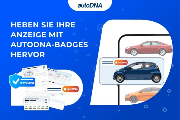 Heben Sie Ihre Anzeige mit autoDNA-Badges hervor