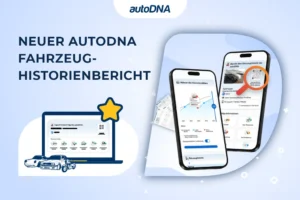 Neuer autoDNA Fahrzeug-Historienbericht